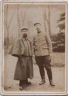 Militaria/Photo Grand Format Montée Sur Carton/2 Militaires Du 17éme Régt En Tenue De Campagne/Vers 1900-1915   PHOTN349 - War, Military