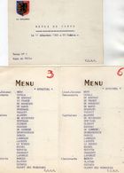 VP11.908 - MILITARIA - Menu - Restaurant ¨ LE BEAUVOIRS ¨ à OLIVET - Documenti