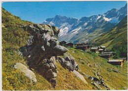 SUISSE,HELVETIA,SWITZERLAND,SVIZZERA,VALAIS,LOTSCHENTAL,PRES BERNE,KIPPEL,LOTSCHENLUCH E,FAFLERALP,VILLAGE - Saint-Luc