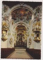 SUISSE,SWITZERLAND,SWISS, HELVETIA,SCHWEIZ,SVIZZERA ,SCHWYZ,EINSIEDELN ,INNERES DER KLOSTERKIRCHE,BANC EN BOIS - Einsiedeln