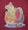 Plaque Métal "MICHELIN" Monde. - Plaques En Tôle (après 1960)