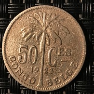 50 Centimes Congo-Belge 1923 FR - 1910-1934: Albert I.