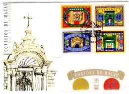 FDC, Macau 1998_Portoes - FDC