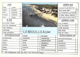 33 - LE MOULEAU Est : Multivues Fantaisie ( Questionnaire V Acances )CPSM Dentelée Grand Format 1963 - Gironde - Autres & Non Classés