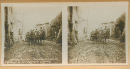 112 - GUERRE 1914-1918 - AISNE - CRAONNE Avril 1917 - Ravitaillement Par Les échelons Du 32è D'artillerie à JUMILLY - Craonne