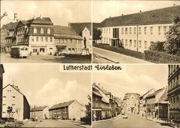 41238735 Eisleben Plattenbau Bus Auto Lenindenkmal Eisleben - Eisleben