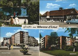 41228113 Wanne-Eickel Altersheim Hauptbahnhof Stadtgarten Glueckauf Haus  Wanne- - Herne