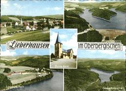 41235256 Lieberhausen Aggertalsperre, Genkeltalsperre, Landschulheim, Bunte Kerk - Gummersbach
