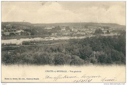 Chatel Sur Moselle Vue Générale Cpa 1906 - Chatel Sur Moselle