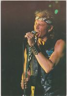 Carte Postale Johnny Hallyday,tournée été 91,l'envi D'avoir Envi,chanteur Francophone,roi Du Rock - Künstler