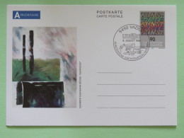 Liechtenstein 2016 Stationery Postcard ""painting Elisabeth Kaufmann"" Vaduz - Brieven En Documenten