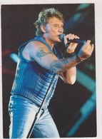 Carte Postale Johnny Hallyday,parc Des Princes Juin 93,rocker Au 1000 Chansons,et 50 Ans De Carrière, - Artistes