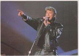 Cp,johnny Hallyday A Bercy ,par Christian Denis ,l'homme Au 39 Disques D'or,18 De Platine ,7 Victoires De La Musique - Artiesten