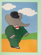 Bulgaria 2016 Postcard ""Babar - Elephant"" - Briefe U. Dokumente