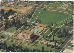 Aerial View Of Mormon Temple, Mesa, Arizona, 1972 Used Postcard [21021] - Mesa