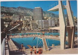 MONACO,IL Y A 42 ANS,PISCINE,PLONGEOIR,CARTE ANIMEE,ETE,HOTEL,IMMEUBLE ,LE SCHUYLKILL - Other & Unclassified