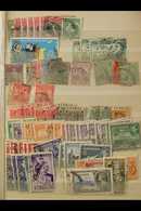 BRITISH COMMONWEALTH  19th Century To Early 1960s Mint & Mostly Used Stamps Crammed In A Small Stockbook, Includes India - Altri & Non Classificati