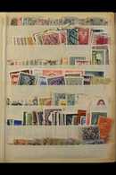 OLD "FOREIGN" RANGES  19th Century To Early 1960s Mint & Mostly Used Stamps Crammed Into A Small Stockbook, Includes, Ja - Altri & Non Classificati