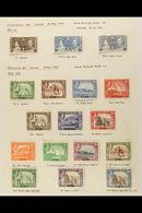 1937-51 VERY FINE MINT KGVI COLLECTION  Of Complete Sets Inc 1939-48 Pictorial Set, 1951 Surcharge Set, HADHRAMAUT 1942- - Aden (1854-1963)