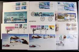 2011-2014 FIRST DAY COVERS  All Different Illustrated Unaddressed Fdc's, Inc 2011 Icebergs Both Sets & M/s, 2011 Centena - Other & Unclassified