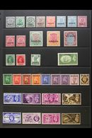 1933-1948 MINT COLLECTION  Presented On A Stock Page. Includes 1933-37 KGV Opt'd Range With Most Values To 1r, 2r & An I - Bahrain (...-1965)