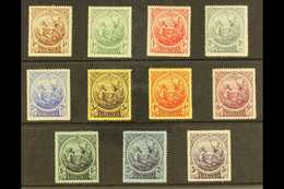 1916-19  Seal Of Colony Definitive Set, SG 181/91, Very Fine Mint  Fresh And Attractive! (11 Stamps) For More Images, Pl - Barbados (...-1966)