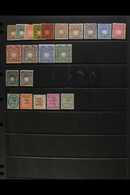 1890-96 MINT COLLECTION  With 1890-95 Incl. Both 4½a, 2r To 5r, 1895-96 Incl. 6a, 8a And 1r Slate Etc, Generally Good. ( - Britisch-Ostafrika