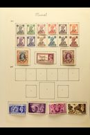 1944-1960 FINE MINT COLLECTION  An All Different Collection On Album Pages, Includes Muscat 1944 Opts On India (both Set - Bahrain (...-1965)