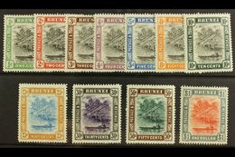 1907  Brunei River Set Complete, SG 23/33, Very Fine And Fresh Mint. (11 Stamps) For More Images, Please Visit Http://ww - Brunei (...-1984)