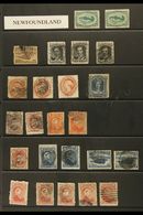 1865-1947 RANGE ON STOCKLEAVES  Mint (a Few Earlier Unused) And Used, Some Mixed Condition And Duplication But Much Is F - Sonstige & Ohne Zuordnung