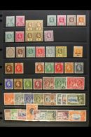 1900-1996 MINT / NHM COLLECTION  An ALL DIFFERENT Collection Presented Chronologically On A Trio Of Stock Pages. Include - Kaimaninseln