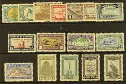 1935  National Olympic Games Complete Set (Scott 421/36, SG461/76), Fine Mint, Very Fresh & Attractive. (16 Stamps) For  - Kolumbien