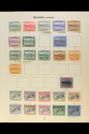 1883-1935 FINE MINT COLLECTION  An All Different Collection On Clean Printed Album Pages, Includes 1886 ½d On 6d And 1d  - Dominica (...-1978)