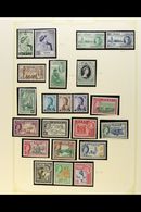 1935-83 FINE MINT COLLECTION  An All Different Collection On Album Pages Which Includes 1935 Silver Jubilee Set, 1938-55 - Fidschi-Inseln (...-1970)