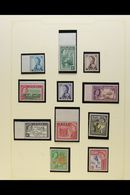 1954-1970 NEVER HINGED MINT COLLECTION  In Hingeless Mounts On Leaves, All Different, All Commemorative Issues As Comple - Fiji (...-1970)