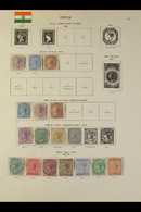 1865-1936 MINT COLLECTION  Presented On Printed "New Ideal" Album Pages. Includes 1865 ½a, 1s & 8p's, 1866-78 4a & 6a8p, - Other & Unclassified
