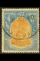 1926-33  25r Orange & Blue, Inverted Watermark, SG 219w, Used With A Dated Air Mail Cds. For More Images, Please Visit H - Altri & Non Classificati