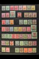 CHAMBA  1911-1939 MINT KGV COLLECTION On A Stock Page. Includes 1913 Set To 1r, 1927 Range With Most Values To 1r, Offic - Other & Unclassified