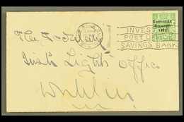 1922-23 SAORSTAD  ½d Green, Accent Inserted By Hand, SG 52b, On Neat Commercial "St Patrick Dun's Hospital Envelope, Tie - Altri & Non Classificati