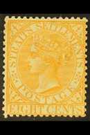 1867  8c Orange, Wmk Crown CC, SG 14a, Fine Mint, Large Part Og. For More Images, Please Visit Http://www.sandafayre.com - Straits Settlements