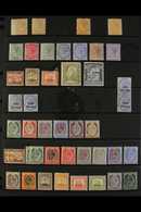 1863-1914 ALL DIFFERENT MINT COLLECTION  Includes 1863-81 (watermark Crown CC) ½d Buff (wing Margin) And ½d Pale Buff, P - Malta (...-1964)