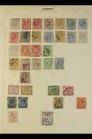 SURINAME  1873-1975 MINT & USED MISCELLANY. We See Useful 4 Collections Presented On Various Album With Much Of Interest - Altri & Non Classificati