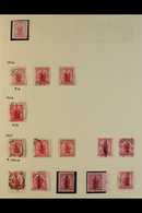 1898-1981 DEFINITIVES  MINT & USED COLLECTION Housed In Two Volumes, We See A Few 1898/1900 Stamps, Note Useful Range Of - Other & Unclassified