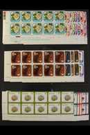 1975-6  1c To $2 Definitives In IMPRINT BLOCKS Of 10, SG 1086/1104, Never Hinged Mint (20 Blocks ). For More Images, Ple - Other & Unclassified