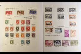 1937-51 VERY FINE MINT COLLECTION  An Attractive Collection Neatly Written Up On Album Pages, With A Complete Basic King - Nigeria (...-1960)