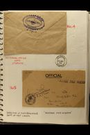GOVERNMENT, COMPANY, AND PRIVATE CACHETS ON COVERS COLLECTION  1912-69 Good Collection Of Commercial Covers Nicely Writt - Nigeria (...-1960)
