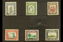 1939 PICTORIALS - COLOUR TRIALS  Includes 6 Values To 50c Each With Small Punch Hole And Overprinted Waterlow & Sons Ltd - Borneo Del Nord (...-1963)