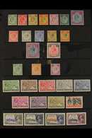 1908-35 MINT SELECTION  Presented On A Stock Page That Includes 1908-11 Range To 2s6d, 1913-21 Range To 2s6d & 4s, 1921- - Nyasaland (1907-1953)