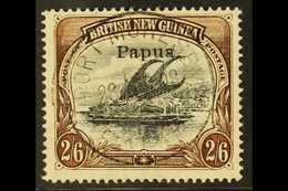 1907  2s6d Black & Brown "Papua" Opt'd, SG 45a, Very Fine Cds Used For More Images, Please Visit Http://www.sandafayre.c - Papua Nuova Guinea