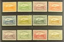 1939  Bulolo Goldfields Air Set Complete From ½d To 5s, SG 212/223, Very Fine Mint. (12 Stamps) For More Images, Please  - Papua-Neuguinea
